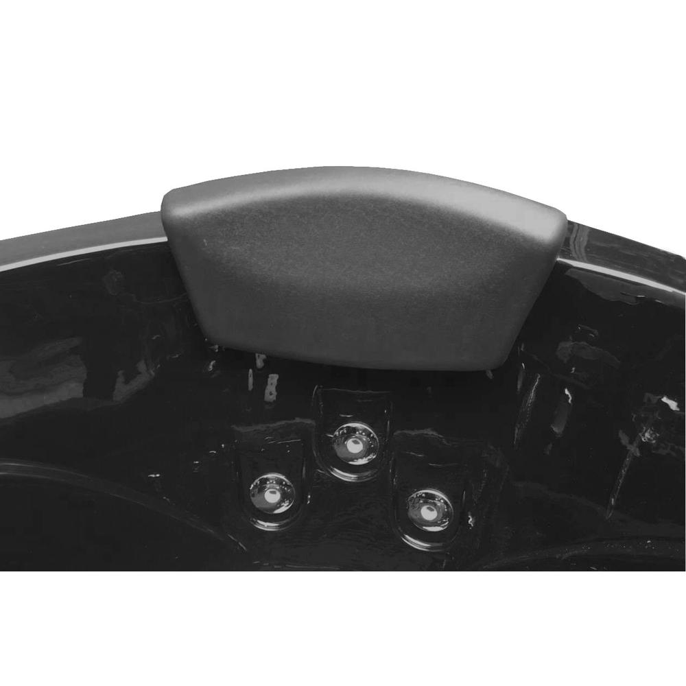 simba usa inc Whirlpool bathtub hydrotherapy Black Hot tub 2 person 59.05" Majestic with Heater