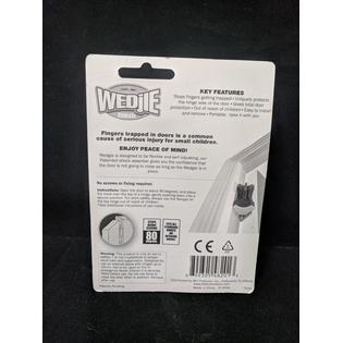 Creative Ideas 6x 80 Wedjie Classic Hinge Mount Safety Door Stop