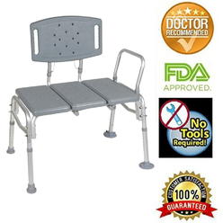 Rubbermaid Rmb65600 Adjustable Bath Shower Seat With Back