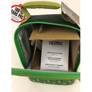 Minecraft Thermos Insulated Green Lunch Bag Box 100 Pvc Free