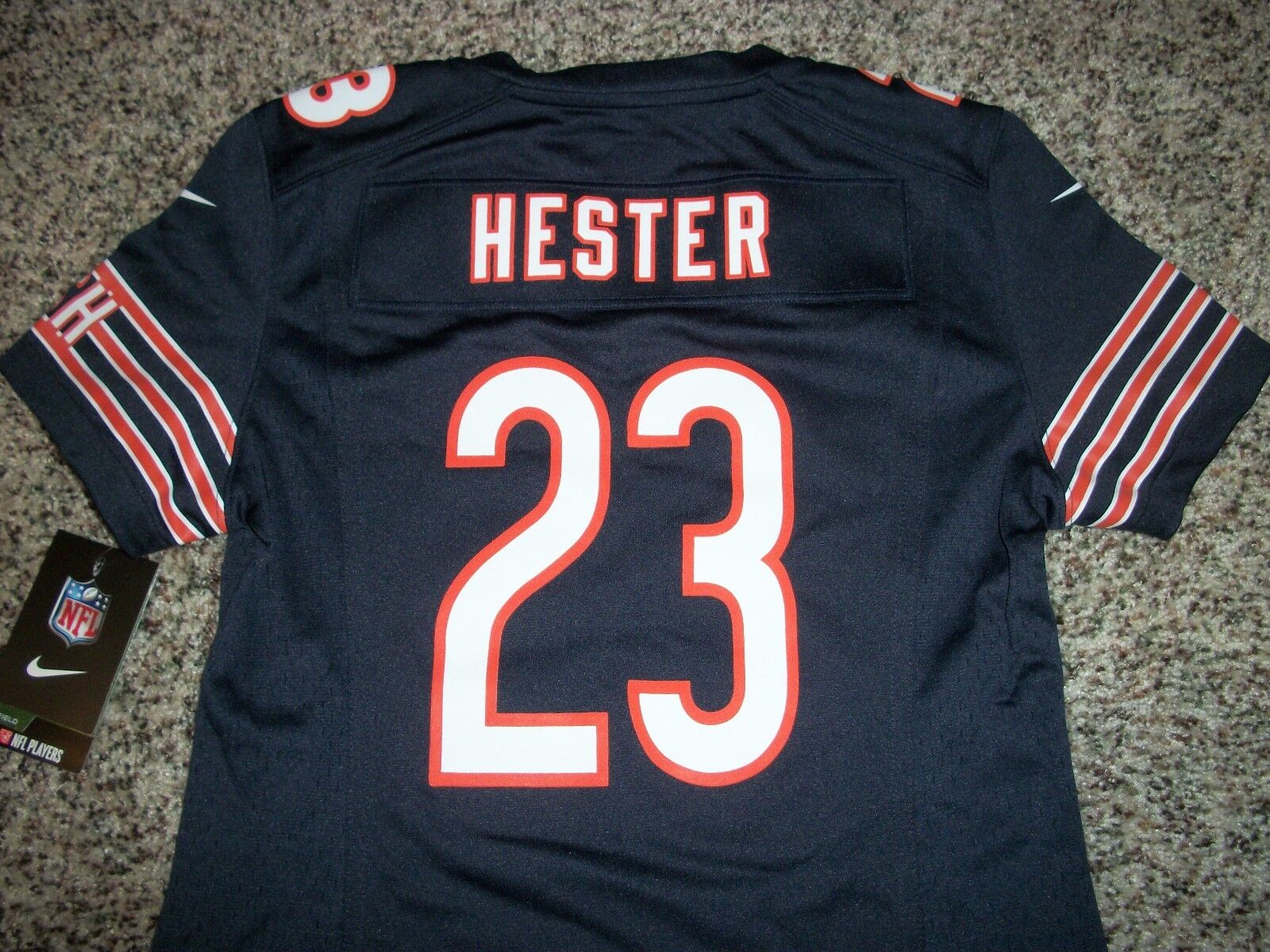 DEVIN HESTER New NWT Womens Jersey Nike Chicago Bears Small Medium ...