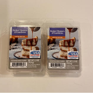 Better Homes Gardens Scented Wax Cubes Sugared Caramel Drizzle