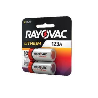 Rl123a 2g Rayovac Specialty 123a Lithium Batteries 2 Count Provide Excellent Performance