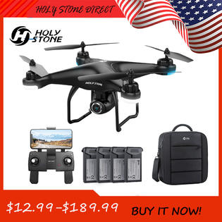 Holy Stone Hs1d Gps Drone With Camera 2k Uhd Fpv Quadcotper 4 Batteries Case Holy Stone Hs1d Gps Drone With Camera 2k Uhd Fpv Quadcotper 4 Batteries Case