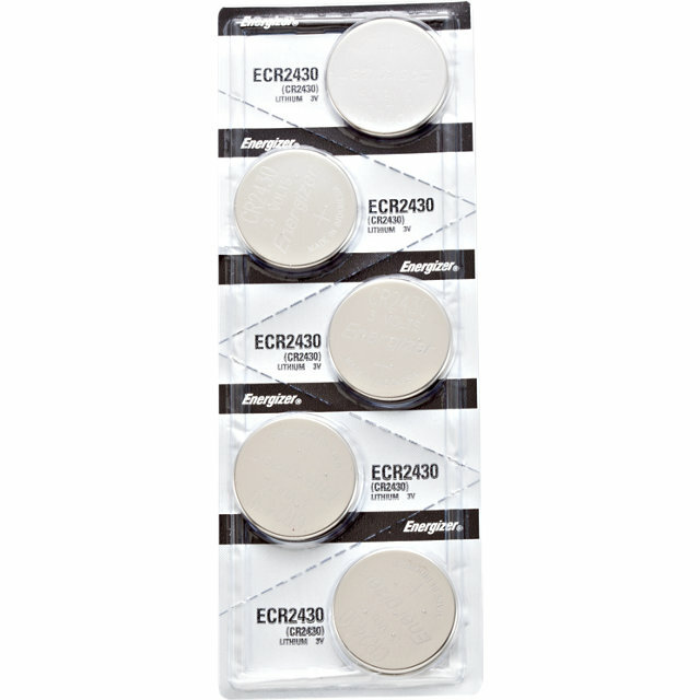 5 X Energizer Cr2430 Batteries Lithium Battery 2430 Shipped From Usa