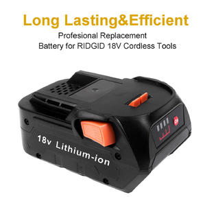 Flagpower 2pack For Ridgid R840085 18v 4 0ah Hyper Li Ion Battery R840087 R840086 R840083