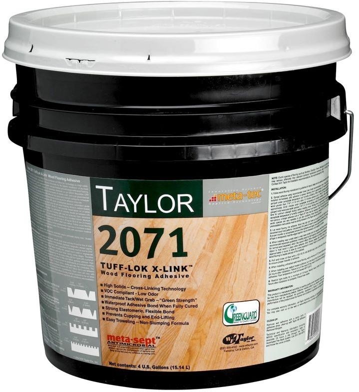 Taylor Wood Flooring Adhesive 2071 4 Gal Tuff Lok X Link