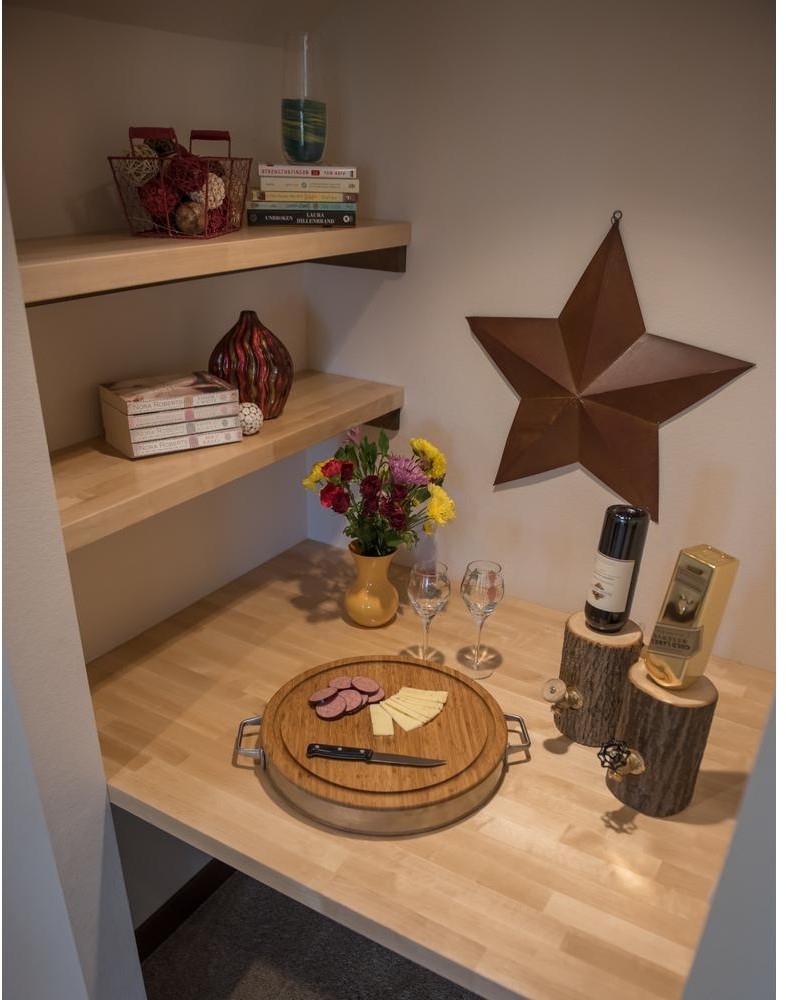 Wood Butcher Block Kitchen Countertop Unfinished Birch Cutting