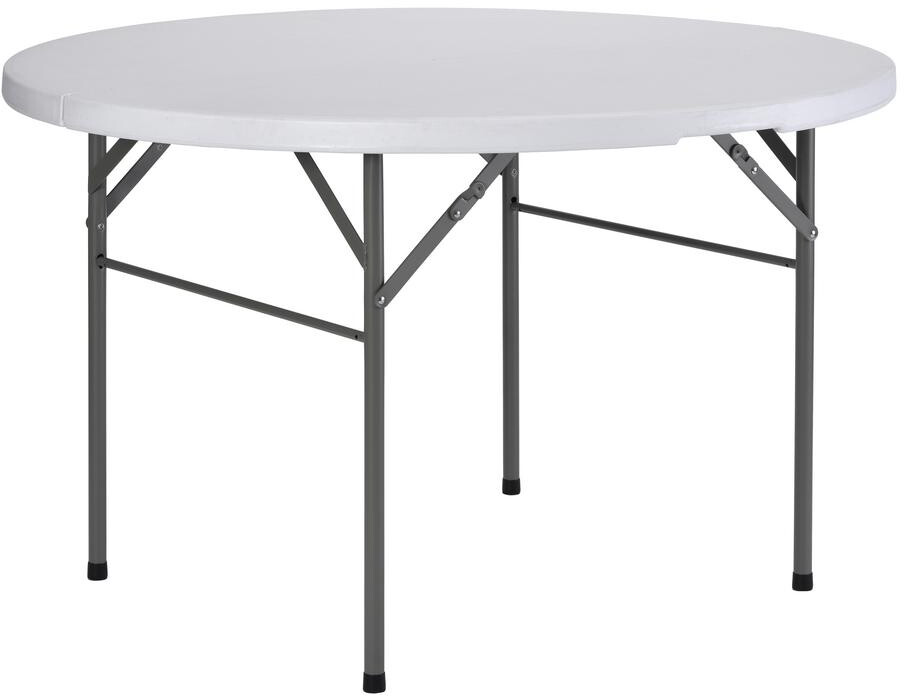 Muscle Rack Frpt4ft Wv2 Folding Card Table Portable Round Fold In Half White Plastic Lightweight 48 Muscle Rack Frpt4ft Wv2 Folding Card, Round Folding Card Table