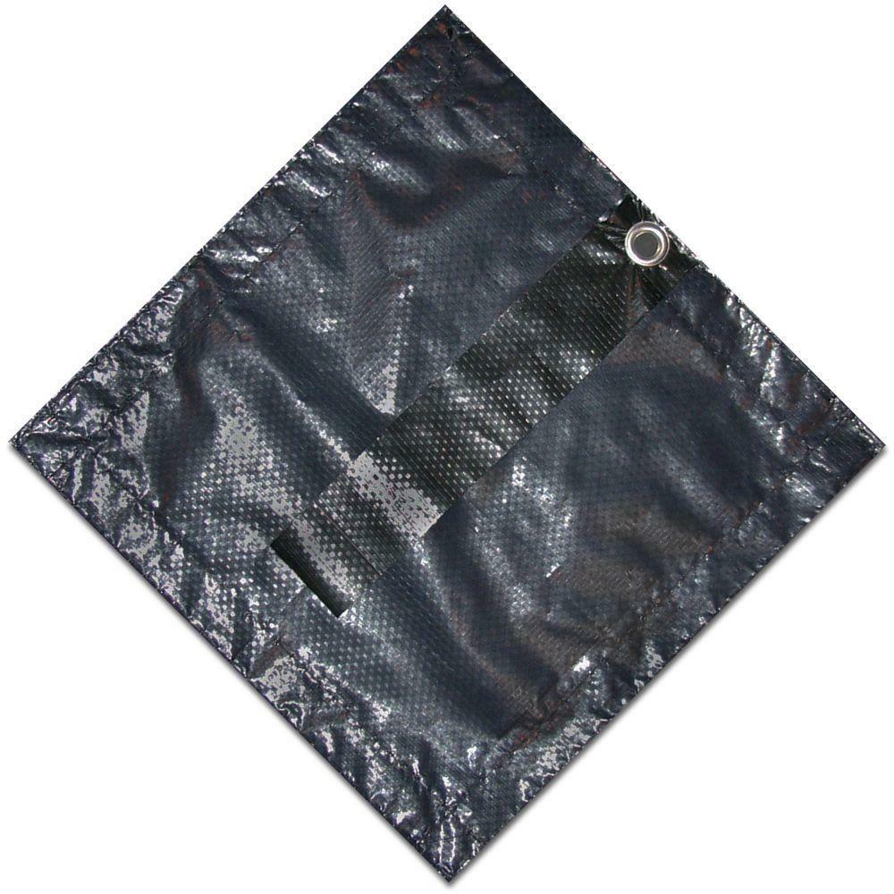 Winter Pool Cover Navy Blue 15 Ft Round Above Ground With Black