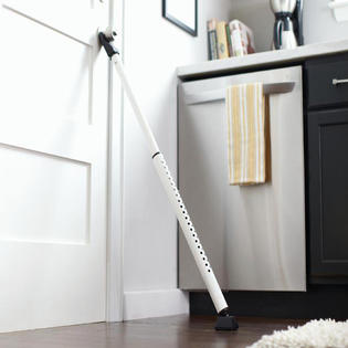 Door Security Bar Adjustable Home Reinforcement Jam Stop
