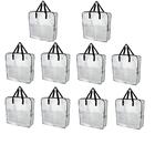 IKEA DIMPA Extra Large Storage Bag, Clear Heavy Duty Bags, Moth Moisture  Protection Storage Bags (Pack of 10)