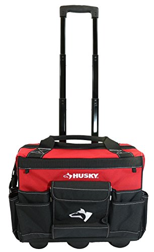 Heavy Duty 18 Inch Husky Rolling Tool Bag Husky GP-43196N13 18