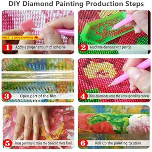 Lviitis Diy 5d Diamond Painting Kits For Adults And Kids Full
