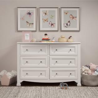 Baby Mod Davinci Kalani 6 Drawer Double Wide Dresser Kd