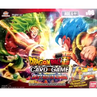Bandai Toys Dragon Ball Super Tcg B06 Destroyer Kings Booster Box