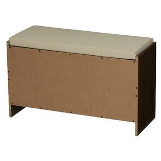 Household Essentials 8018 1 Entryway Storage Rack Bench Shoe Cubby