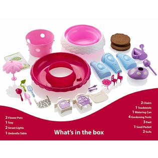 24855 Advanced Play Fairy Garden Kit Kids Gardening Set Indoor