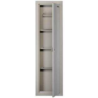 Cabinet Storage Wall Gun Safe Rifle Key Hidden Steel Vault Shotgun