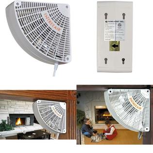 Suncourt Rr100 Entreeair Doorway Fan 5 In 100 Cfm Corner Frame Mount Room Air Circulation Quiet