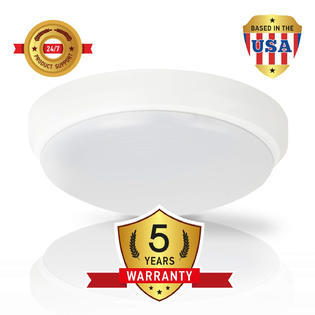 Ostwin 4 Inch Led Flush Mount Round Ceiling Light Fixture