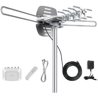 Tv Antenna, Vansky Outdoor Amplified Digital Hdtv Antenna 150 Mile 360