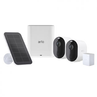 Arlo Pro 3 Wire Free Security System 2 Camera 1 Solar Panel And 3 Battery Kit