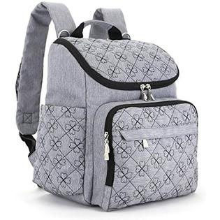 Diaper Bag Backpack With Baby Stroller Straps By Hyblom Stylish And