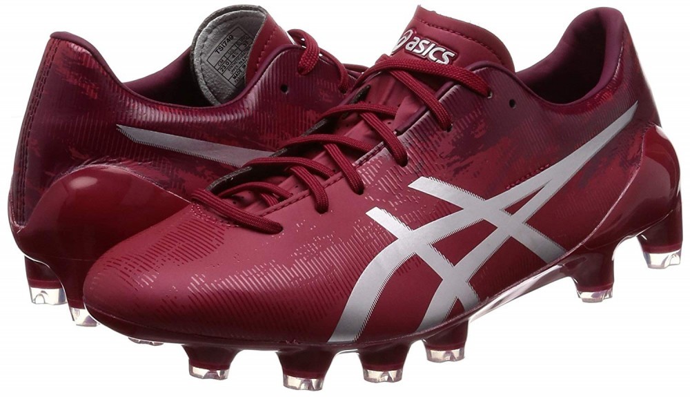 Asics Soccer Spike Shoes Ds Light X Fly 3 Sl Tsi749 Burgundy Red With Tracking Asics Soccer Spike Shoes Ds Light X Fly 3 Sl Tsi749 Burgundy Red With Tracking