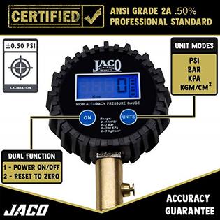 JACO ElitePro Digital Tire Pressure Gauge - UK | Ubuy JACO ElitePro Digital Tire Pressure Gauge - UK | Ubuy