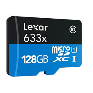 Lexar Lsdmi128bbnl633a Gopro Hero 8 4k 128gb Micro Sd Session High Performance Memory Card Video Photo