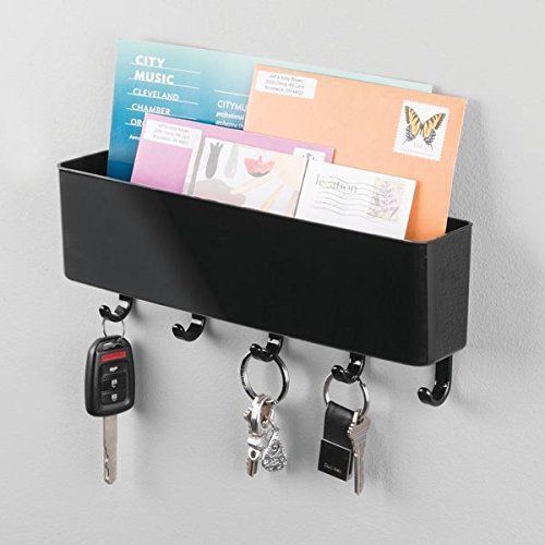 Metrodecor Weave Letter Rack And Key Hooks Wall Mount Mail Sorter Holder Storage Organizer - Wall Letter Organizer Rack Metrodecor Weave Letter Rack And Key Hooks Wall Mount Mail Sorter Holder Storage Organizer - Wall Letter Organizer Rack