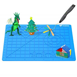 Tecboss Tecboss 3d Pen Mat 3d Printing Pen Pad Silicone Template