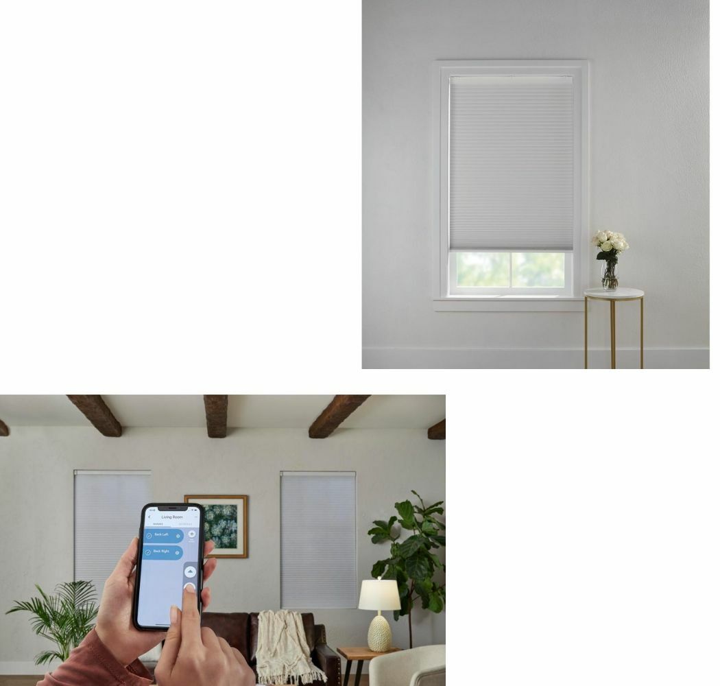 Home Decorators Collection Cut To Size White Cordless Blackout