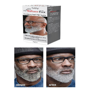 Godefroy Silver Fox Men S Silver Gray Beard Brightener For