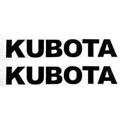 Diamondcut Graphics Usa Kubota Tractor Sticker Decal 7 Yr Warranty Lot X4 5 Sizes 2 Versions Farm