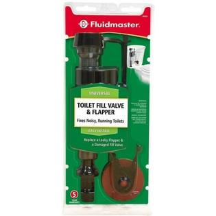 Fluidmaster Universal Toilet Fill Valve And Flapper Repair Kit For 2 Inch Flush Valve Toilet