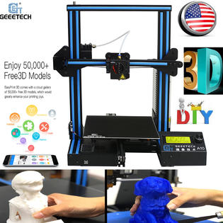 Qvv6200959877819ho Geeetech A10 Cnc 3d Printer Aluminum Diy Kit 220 220 260mm Self Assembled L0h4