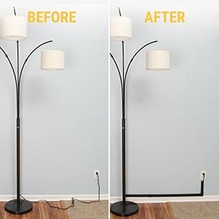 Simplecord 83 Sccc1006 Cable Concealer On Wall Cord Cover