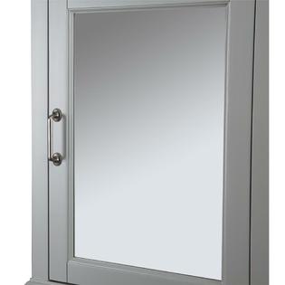 Home Decorators Collection Charleston 24 In W X 30 In H X 7 1 2 In D Framed Bathroom Medicine Cabinet In