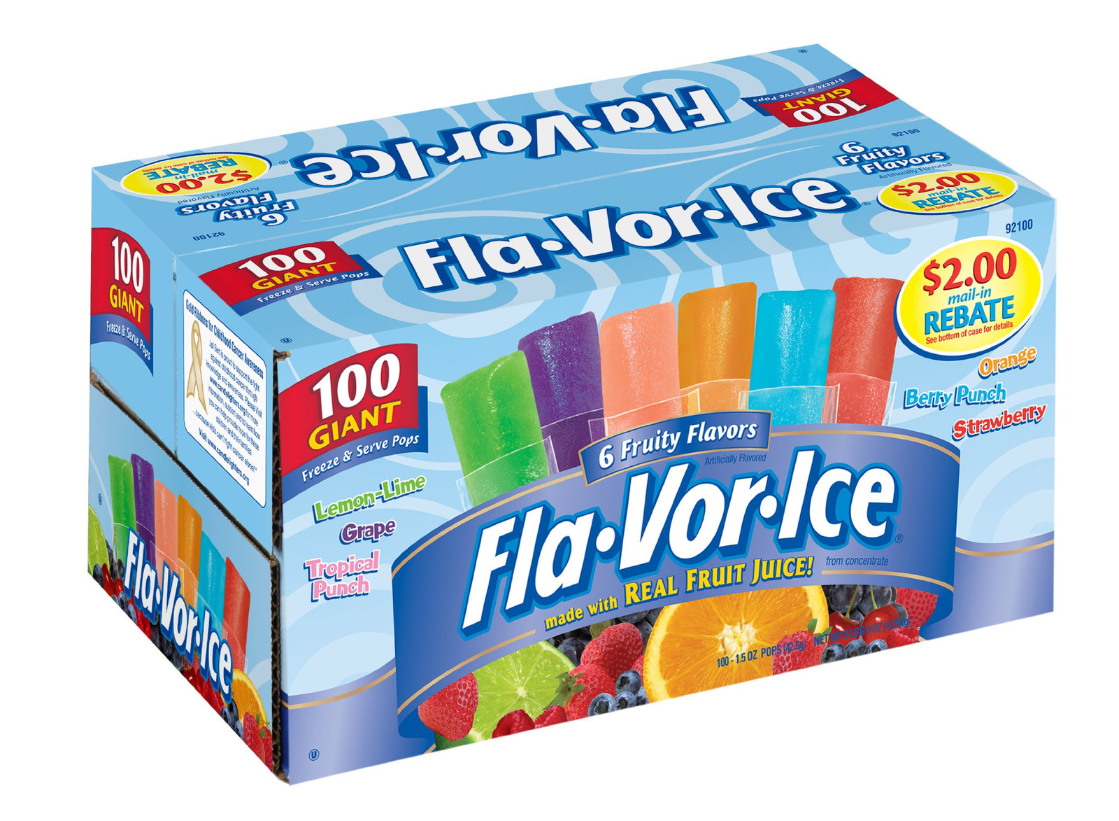 fla vor ice light sugar free freezer pops fla vor ice light sugar free