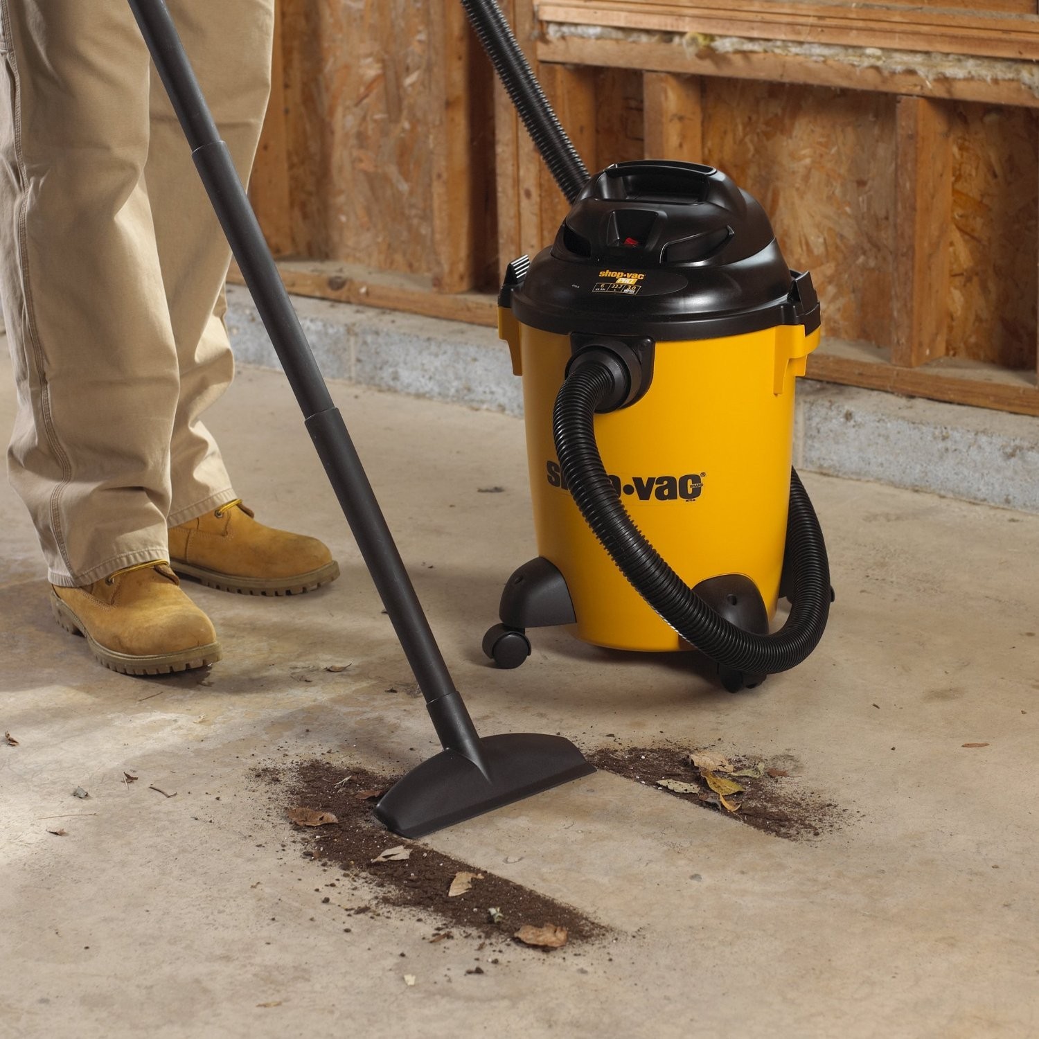 Vac Wet Or Dry Floor Vacuum Cleaner For Garage Home 6 Gallon Embled 3 Hp Vac Wet Or Dry Floor Vacuum