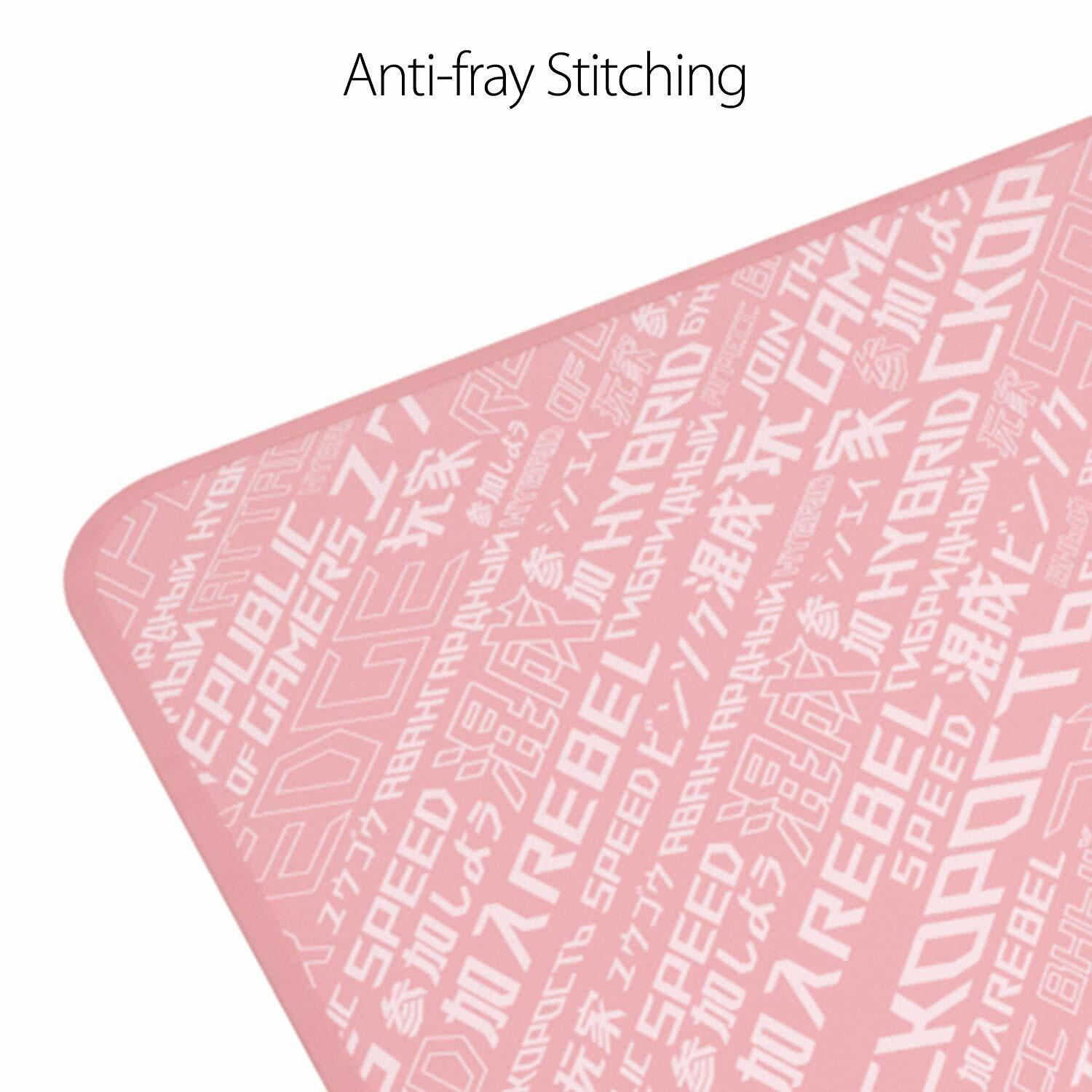 Asus Asus Asus Rog Sheath Pnk Gaming Mouse Mat Extra Large Anti Fray Nonslip Mouse Pad Di