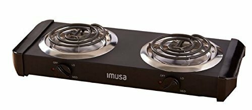 Portable Electric Double Burner Imusa Electric Double Burner Hot Plate Heating Cooking Stove Portable Dorm Camping New