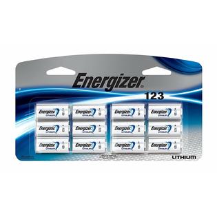 Great River Organic Milling El123bp12 Energizer 123 Lithium Batteries 12 Count Cr123a