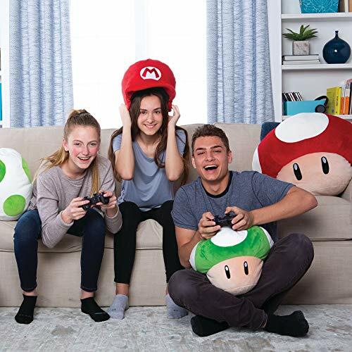 Club Mocchi Mocchi Mario Kart 1 Up Mushroom Plush Stuffed Toy Super Soft Club Mocchi Mocchi Mario Kart 1 Up Mushroom Plush Stuffed Toy Super Soft