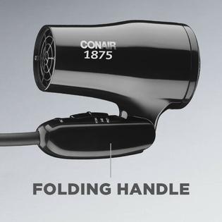 Conair Travel Hair Dryer 1875w Blower Blow Dry Compact Folding Handle Dual Voltage New