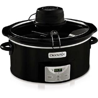 Crock Pot SCCPVC600ASB 6 Quart Black Dishwasher Safe Slow Crock Pot SCCPVC600ASB 6 Quart Black Dishwasher Safe Slow