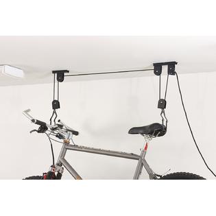 Ceiling Mounted Bike Lift Pulley System Bicycle Holder