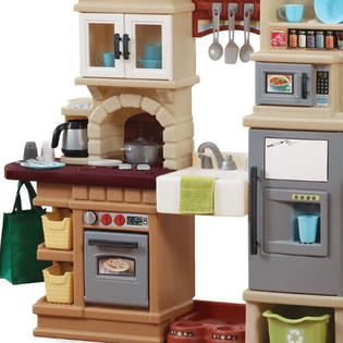 Kids Home Kitchen Play Set 41pc Toy Refrigerator Food Toddler